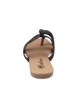 black one toe sandals - 16504765 - Standard Image - 3