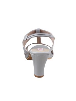 grey back strap sandals - 16504791 - Standard Image - 3