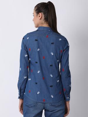 long sleeved quirky shirt - 16504842 - Standard Image - 3