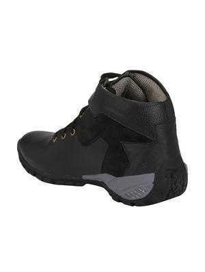 big fox black leatherette low ankle boots - 16505491 - Standard Image - 3