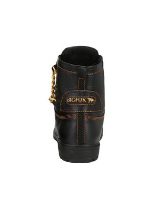 big fox black leatherette high ankle boots - 16505501 - Standard Image - 3