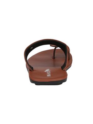 big fox tan leatherette slip on slippers - 16505518 - Standard Image - 3