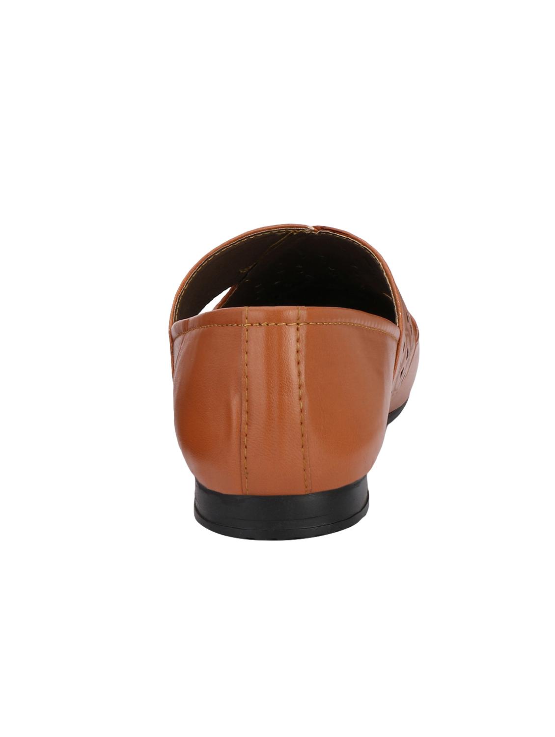 big fox tan leatherette cut work jutis - 16505528 - Zoom Image - 3