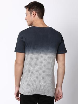 grey all over polka dot print t-shirt - 16505590 - Standard Image - 3