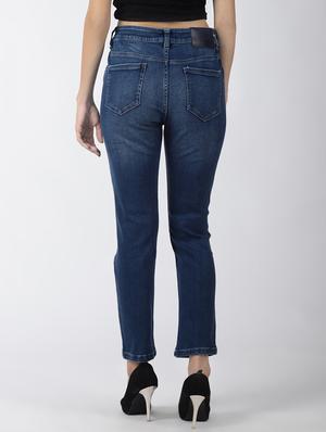 high rise distressed jeans - 16505812 - Standard Image - 3