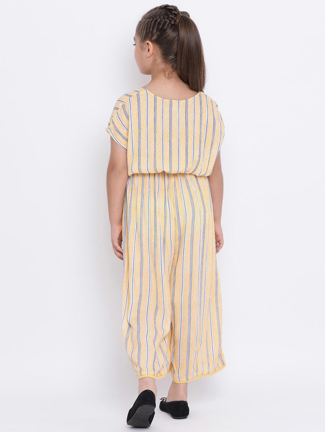 yellow viscose playsuit - 16507037 - Zoom Image - 3