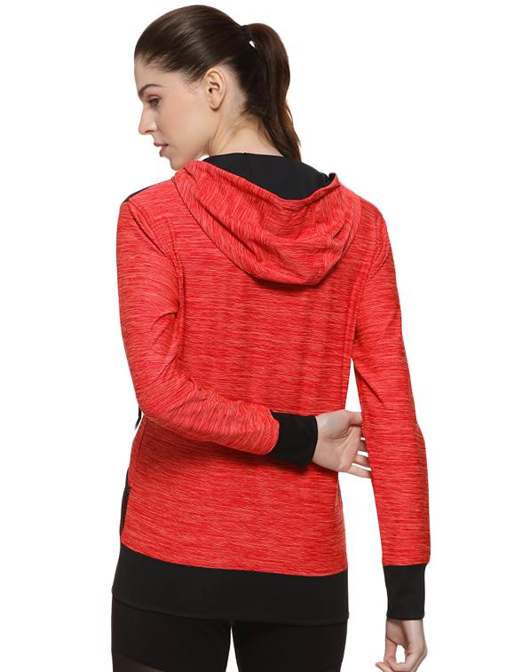 contrast mesh pocket hooded jacket - 16507501 - Zoom Image - 3