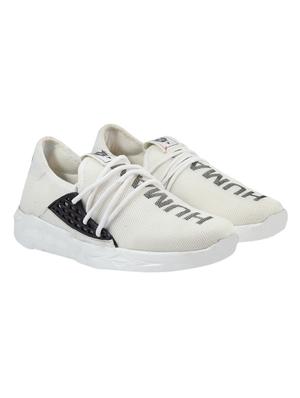 white mesh lace up sport shoes - 16508612 - Standard Image - 3
