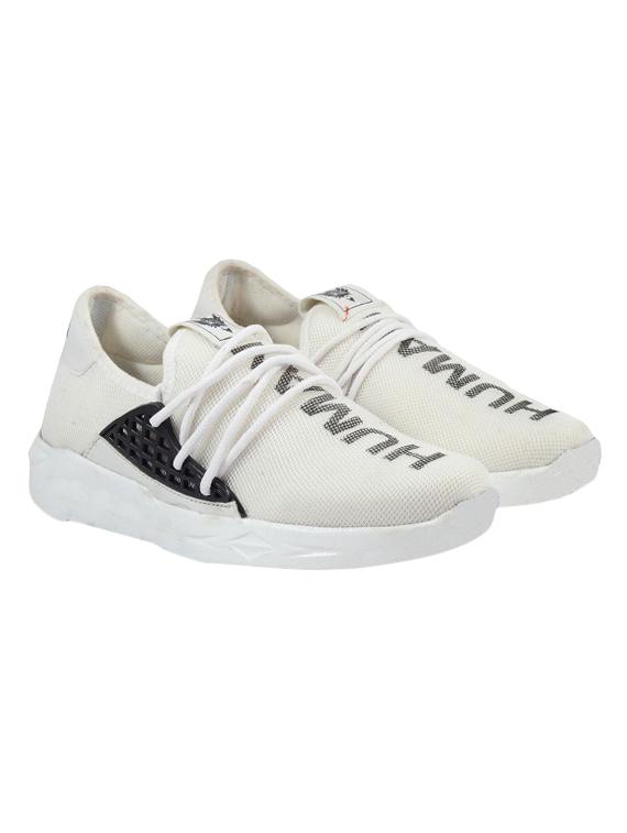 white mesh lace up sport shoes - 16508612 - Zoom Image - 3