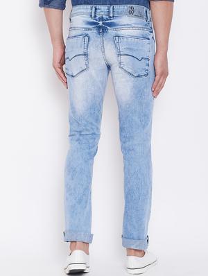 blue stone washed jeans - 16509338 - Standard Image - 3