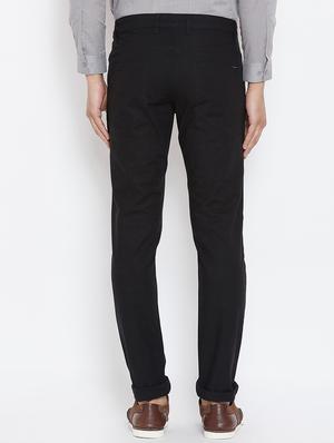 black solid chinos - 16509367 - Standard Image - 3