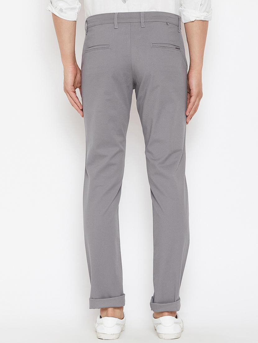 grey solid chinos - 16509382 - Zoom Image - 3
