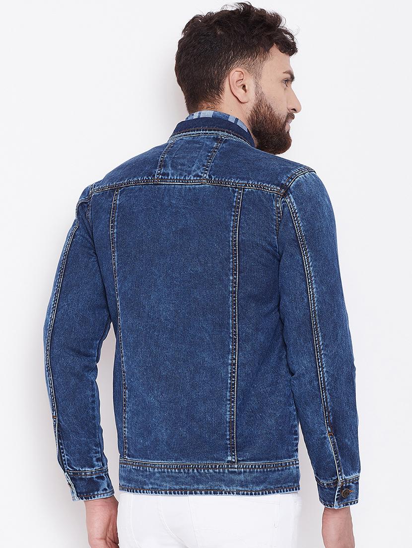 blue faded denim jacket - 16509457 - Zoom Image - 3