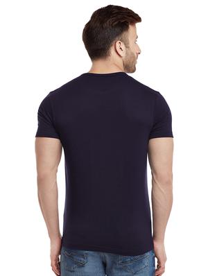 navy blue and grey printed combo t-shirts - 16509491 - Standard Image - 3