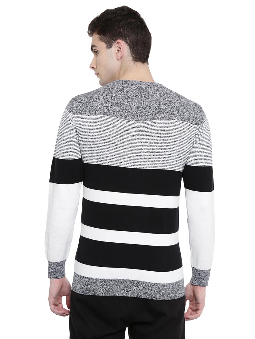 black striped pullover - 16509593 - Zoom Image - 3