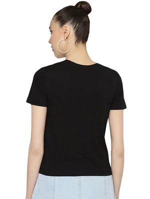 crew neck quirky text tee - 16510826 - Standard Image - 3