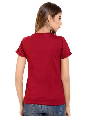drop shoulder quirky printed tee - 16510897 - Standard Image - 3