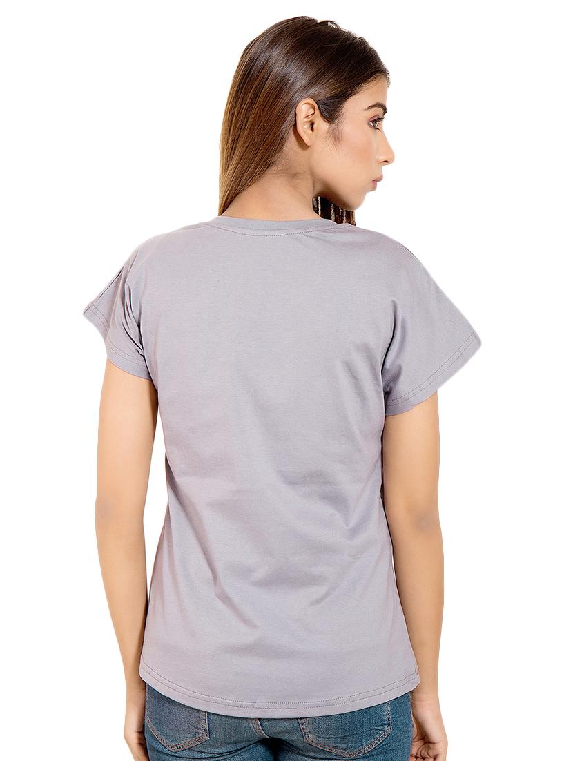 drop shoulder quirky print tee - 16510915 - Zoom Image - 3