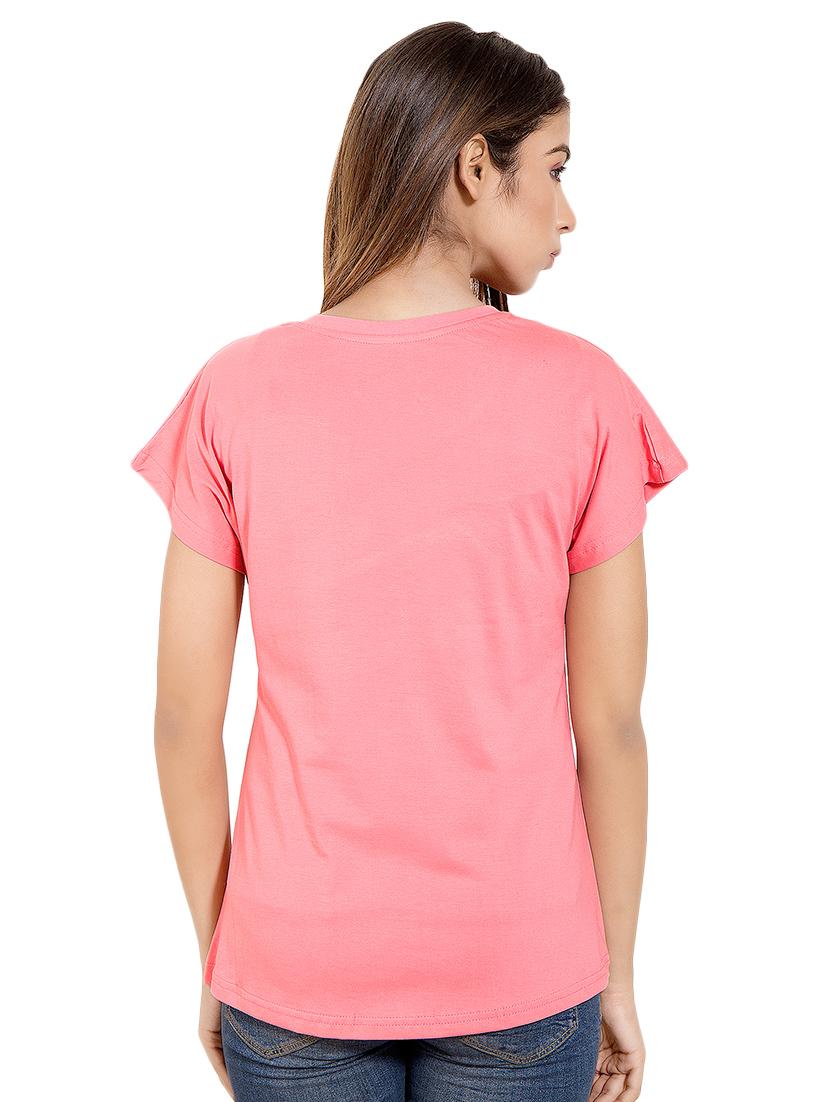 drop shoulder quirky print tee - 16510932 - Zoom Image - 3