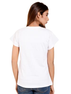 drop shoulder quirky print tee - 16510969 - Standard Image - 3