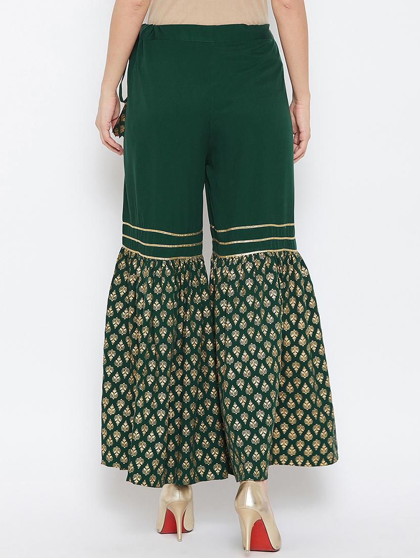 ethnic motif printed sharara - 16514886 - Zoom Image - 3