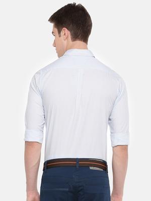 blue printed casual shirt - 16515061 - Standard Image - 3
