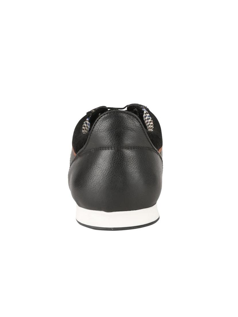 peter england black leather lace up shoes - 16516188 - Zoom Image - 3