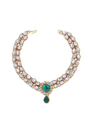 green gold plated payal - 16517044 - Standard Image - 3