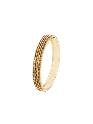 multi colored metal bangle - 16517093 - Standard Image - 3