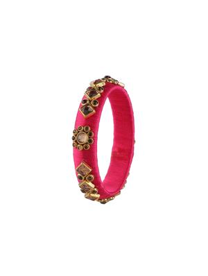 pink gold tone bangle - 16517442 - Standard Image - 3