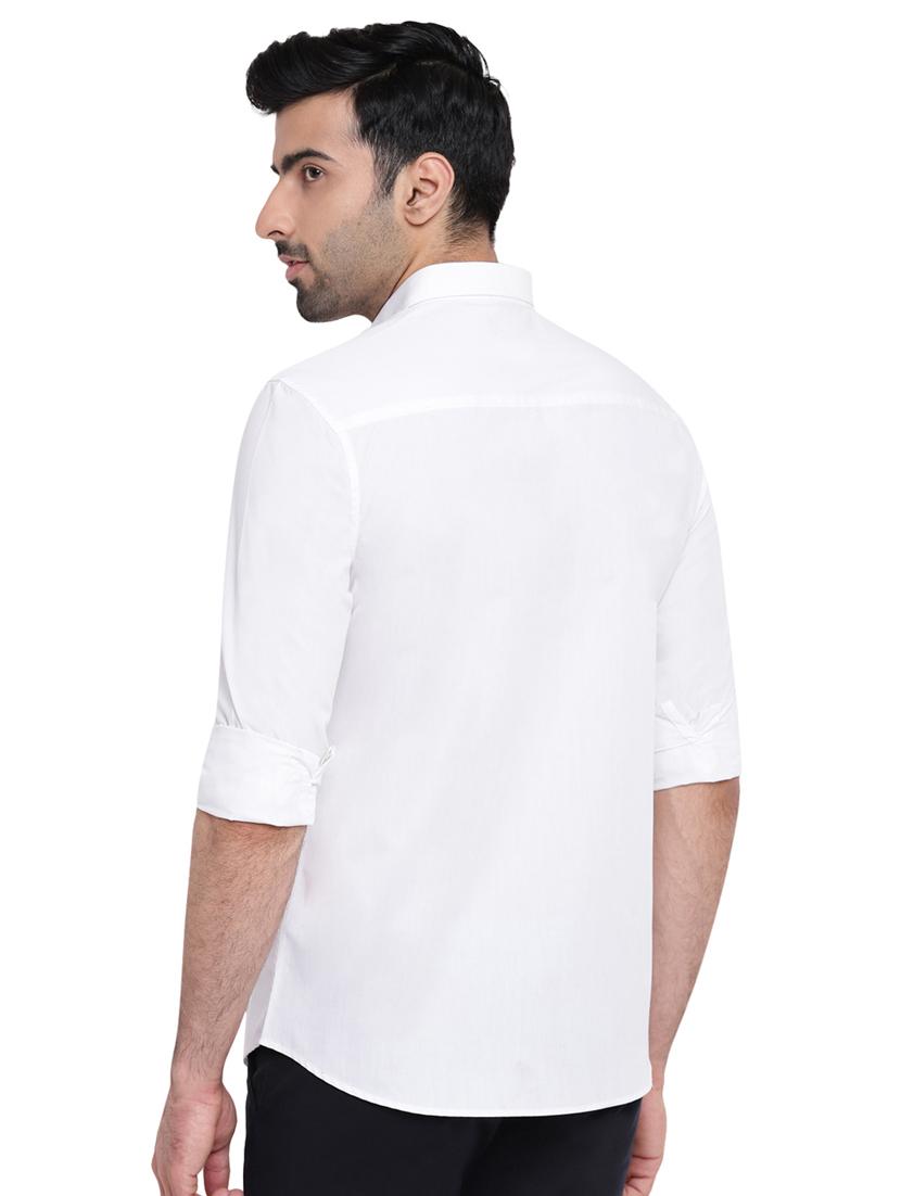 white striped casual shirt - 16518040 - Zoom Image - 3