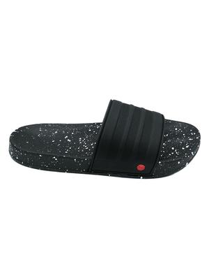 pampys angel black rubber slip on flip flops - 16518224 - Standard Image - 3