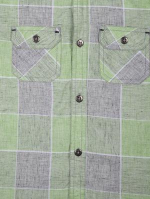 roll up sleeve hooded shirt - 16518399 - Standard Image - 3