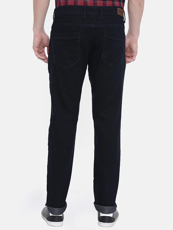 dark blue plain denim jeans - 16518737 - Zoom Image - 3