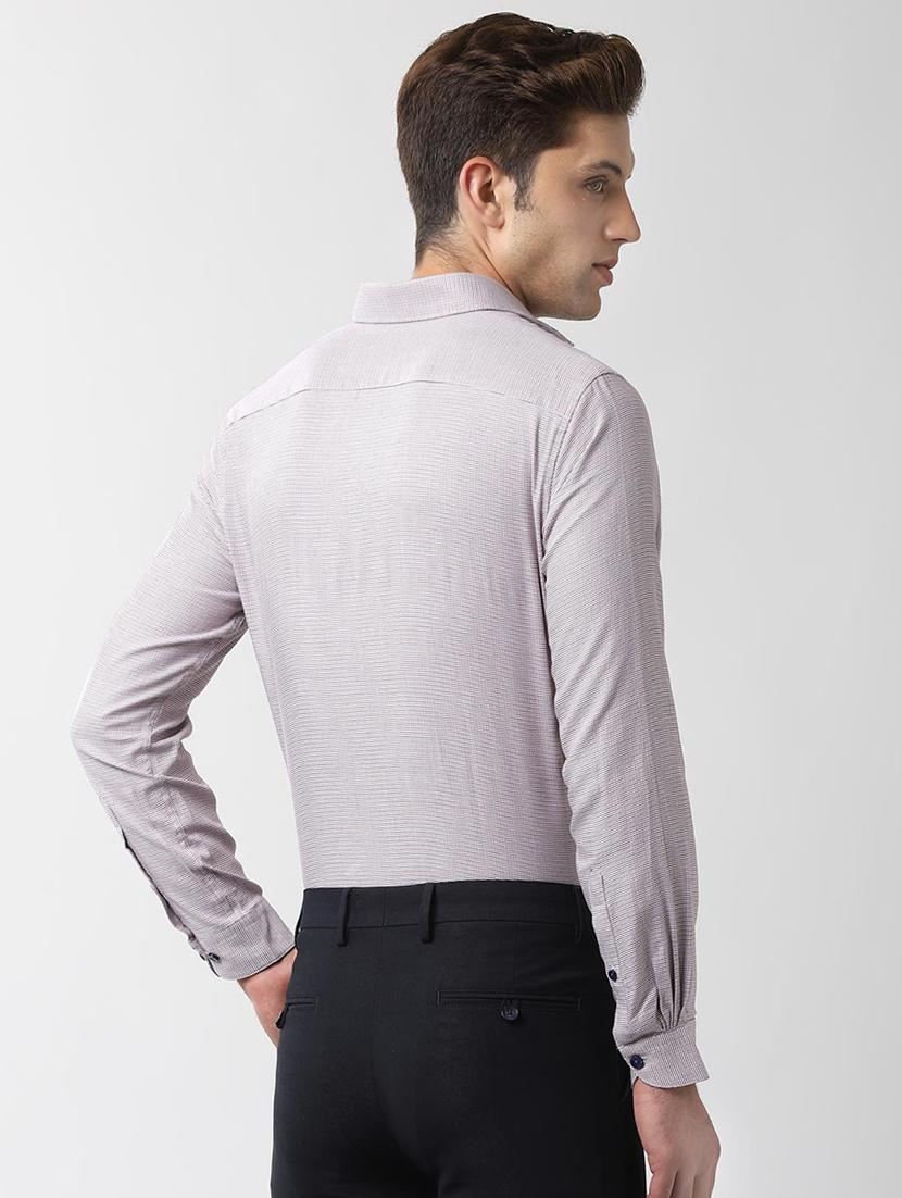 white self design formal shirt - 16518901 - Zoom Image - 3
