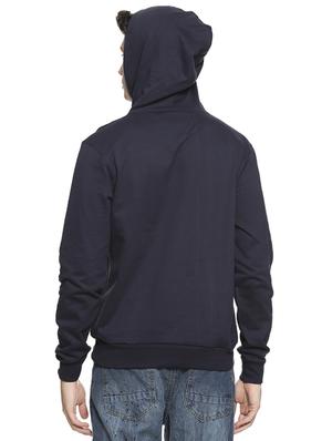 navy blue chest print sweatshirt - 16519272 - Standard Image - 3