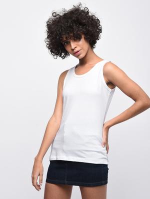 round neck solid tee - 16523904 - Standard Image - 3