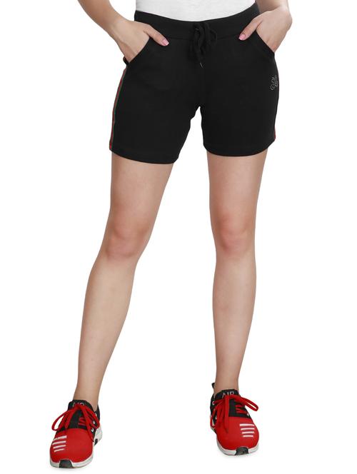 drawstring side tapping track shorts - 16524326 - Very Small Image - 1