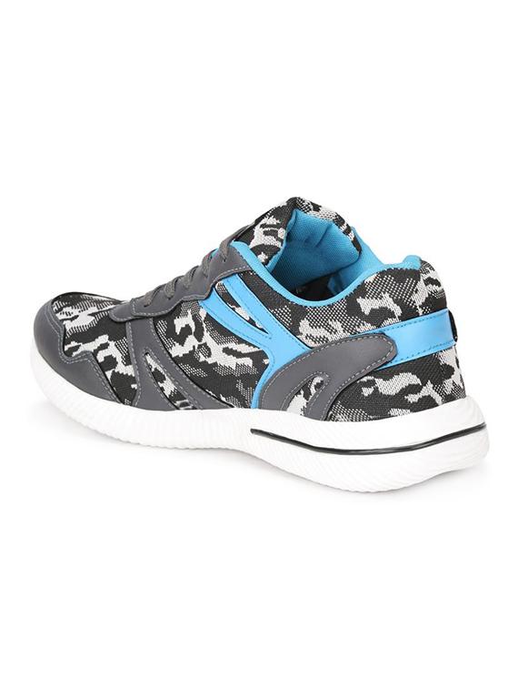 koxko grey fabric lace up sport shoes - 16524394 - Zoom Image - 3