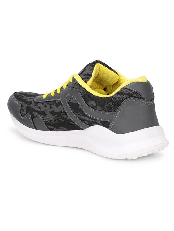 koxko grey fabric lace up sport shoes - 16524404 - Zoom Image - 3