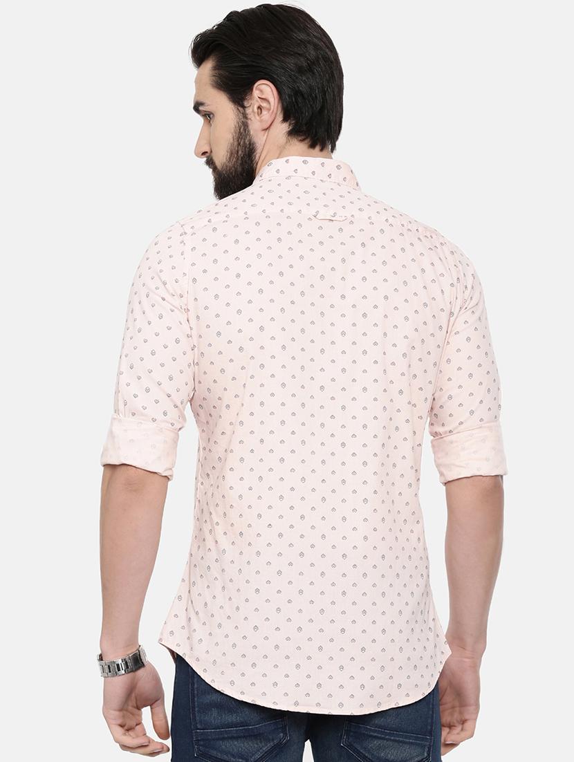 pink printed casual shirt - 16525633 - Zoom Image - 3