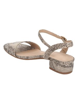 beige ankle strap sandals - 16525944 - Standard Image - 3