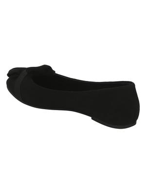 black slip on ballerinas - 16525960 - Standard Image - 3