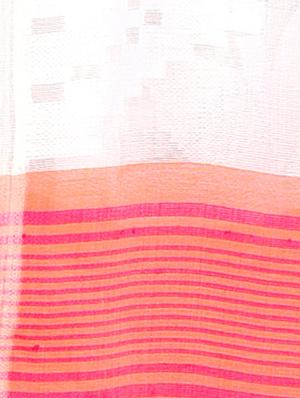 floral jamdani saree - 16528340 - Standard Image - 3