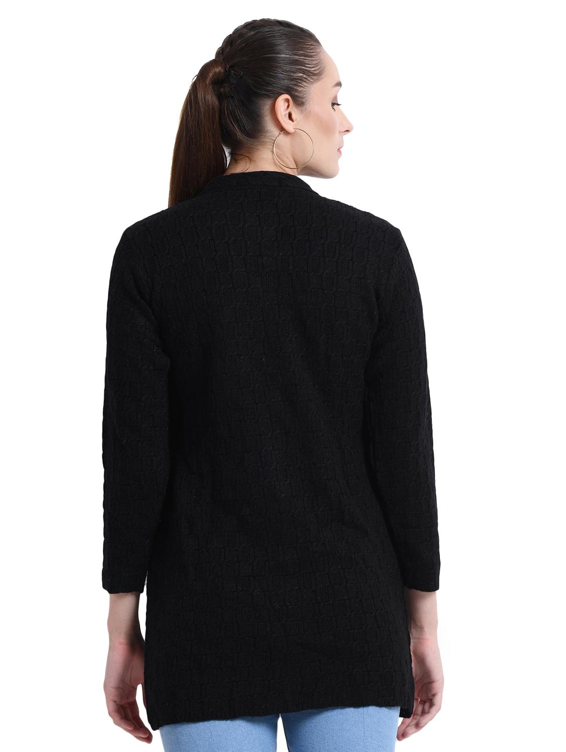 mandarin neck pocket detail cardigan - 16528706 - Zoom Image - 3