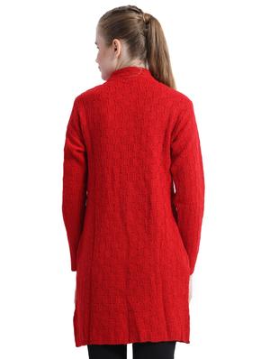 mandarin neck long cardigan - 16528710 - Standard Image - 3