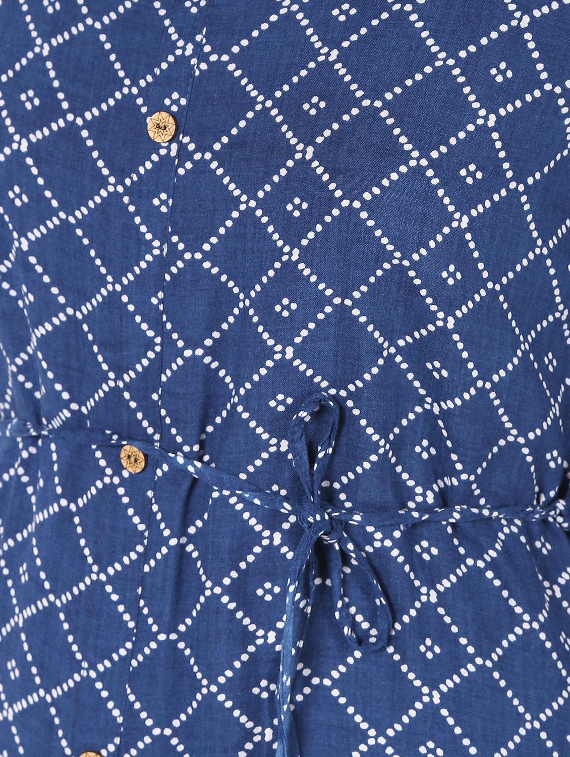 printed straight kurta - 16529632 - Zoom Image - 6