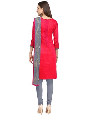 churidaar suits unstitched suit - 16530441 - Standard Image - 3