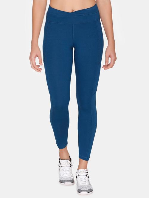 high rise solid leggings - 16530860 - Standard Image - 1