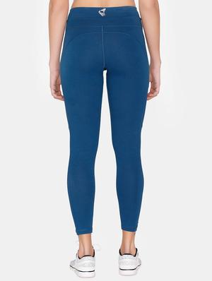 high rise solid leggings - 16530860 - Standard Image - 3